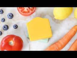 Making soap with fresh vegetables, fruits and berries🫐🍉🍋🥕🍅 A peaceful soap making compilation