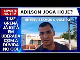 CAP JÁ ESTÁ EM UBERABA PARA JOGO, SEM FERRUGEM E ADILSON AINDA É DÚVIDA
