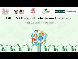 GREEN Olympiad Felicitation Ceremony 2024-25