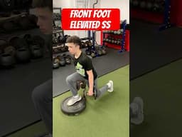 Front Foot Elevated Split Squat ✔️ Manasquan Strength & Conditioning 🏆