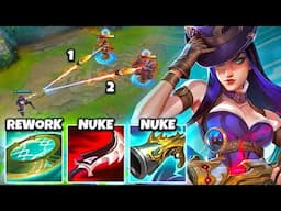 CAITLYN, BUT I CAN ULT TWICE WITHOUT COOLDOWN (NEW AXIOM ARC)