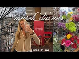 nyc diaries | book event, ootd, coffee + guide to manifesting