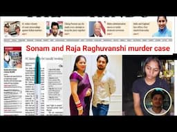 "Sonam & Raja's Shocking Honeymoon Ends in Murder | True Crime Story" live news
