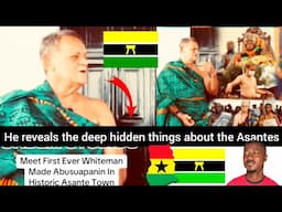 first white man who was crown to be a leader of a family in Ghana tells his experience