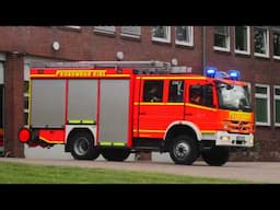 BF KIEL OST (HLF+RTW+NEF) Feuerwehr und rettungswagen ausrücken fire truck & ambulance respond