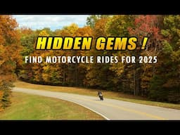 "Motorcycle Rides Near Me" | Find Hidden Gem Roads to Ride Motorcycles for 2025!