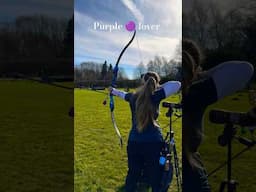 recurve archery purple 💜 equipment lover 🫲