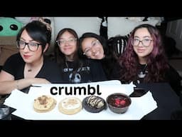 TRYING THE KARDASHIAN JENNER CRUMBL COOKIES | REVIEW