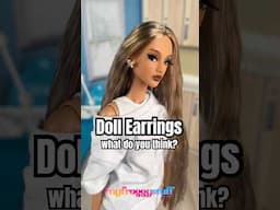 Doll Earrings | Five Below Fun Find | Defa Lucy Collector Doll | Bow Earrings