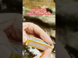 Prueba inmersión fósforos de tormenta UCO #bushcraft
