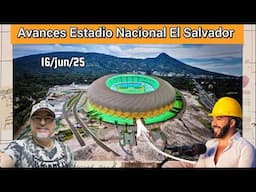 Ya presenta un gran avance Estadio Nacional #elsalvador te sorprenderá