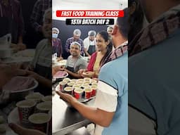fast food training class 13th batch day 2 | #fastfoodtrainingclass #realcheftutorial