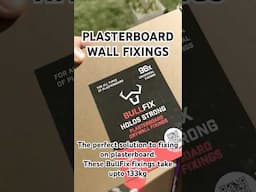 Hang upto 133kg on plasterboard walls with these #diy #fixing #homeimprovement