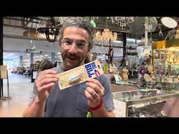 From Disappointment to TREASURE! Great discoveries exploring the Antique Mall with the kids