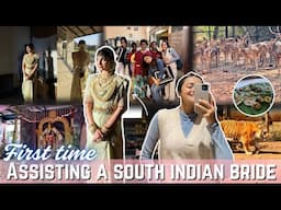 Assisting to my FIRST “SOUTH INDIAN” Bride with Meera Sakhrani || Anshika Soni
