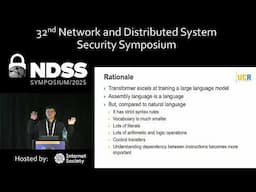 NDSS 2025 - Workshop on Binary Analysis Research (BAR) 2025, Keynote II