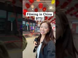 BTS of Filming the Last Video in China!! (During my wedding week)