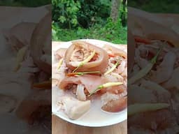 nilagang paa ng baka with langka