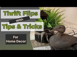 You Won't Believe How I Saved These DIY Trash -To - Treasure & Thrift Flips!