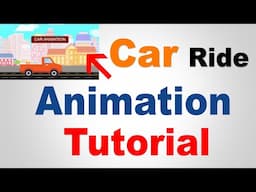 Car Ride Animation Tutorial | Character Animation |   After Effects Animation Tutorial
