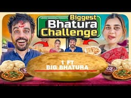 BIGGEST BHTURA CHALLENGE || HOLI SPECIAL || Lokesh Bhardwaj || Fancy Nancy || Aashish Bhardwaj