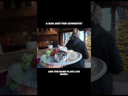 Bandara Texas Steak Night.  Truly a unique and fun place to visit #uniquetravel #travelvlog #rvlife