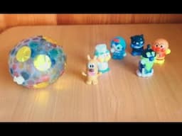 あんぱんまんとおともだちがふうせん Orbeezであそぶよ　Anpanman plays balloon with his friends  Orbeez Kids Toy