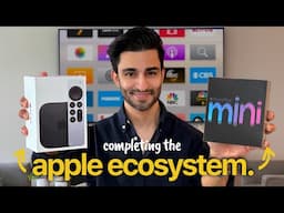 Completing my Apple Ecosystem with Apple TV 4K & HomePod mini unboxing, setup & my opinion ✨
