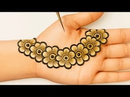 New Beautiful Stylish Mehndi Design | Easy Simple Mehndi Design | Front hand Mehndi design | Mehandi