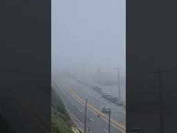 FOGGY MALIBU BEACH LOS ANGELES