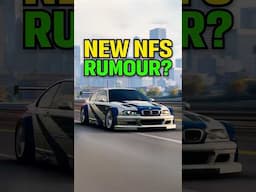 A NEW Need For Speed Game is in Development?!