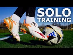 How to Train Solo | Full Individual Training Session For Footballers
