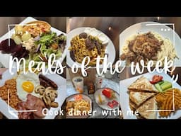 Meals Of The Week.. Quick & Easy Meals For The School Holidays🤍 Dinner Ideas UK, Family Meals🤍