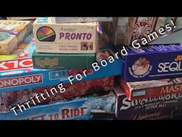 Ep. 94 Thrifting For Board Games (Big Game Hunting)