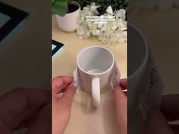 Turn your little one's doodle into your favorite mug 🖍️☕️