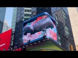 Times Square 3D Display - June 2025