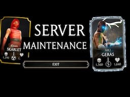 MK Mobile SERVER MAINTENANCE for UPDATE 6.2 | FREE COMPENSATION