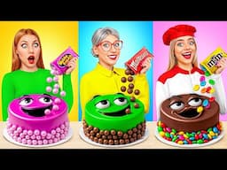 Me vs Grandma Cooking Challenge | Fantastic Food Hacks by Jelly DO Challenge