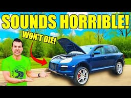 I Tried Fixing My Damaged TWIN-TURBO Porsche V8 For $75 & It Simply Won't Blow Up! CRAZY HP Numbers!