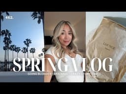 SPRING DAYS: Lounge Unboxing + Spring Hair Refresh + Happy Hour Friend Date + LB Bungalow | Vlog 462