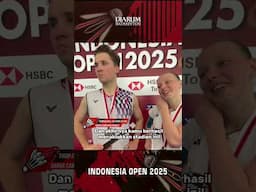 MIXED ZONE - Bangga dan Bahagia! Komentar Thom/Delphine Usai Sabet Gelar Indonesia Open 2025 🥇