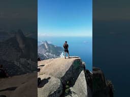 Have you been to Rio 🇧🇷? #shorts #riodejaneiro #brazil #pedradegàvea #hike