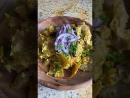 Found my new hyperfixation breakfast, thank ya 🤭 #migas #vegan #veganrecipes
