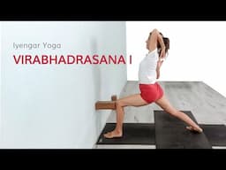 Virabhadrasana I—Warrior 1 Pose—Iyengar Yoga