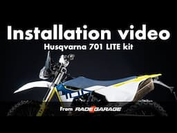 Husqvarna 701 LITE kit Installation video by RADE/GARAGE