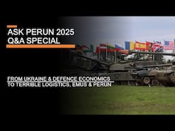 2025 Q&A Special - From Ukraine & Defence Economics to Terrible Logistics, Emus & "Perun"