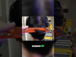 Scissor over comb on men’s hair explained