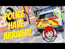 THE POLICE ARE AT WENDY'S IN WHITBY!!
