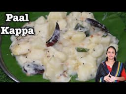 மரவள்ளி கிழங்கு ஒரு முறை இப்படி செய்து பாருங்க சுவை அருமையா இருக்கும் / Paal kappa with coconut milk