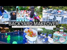 EXTREME Backyard Makeover 2025 (DIY Start To Finish) Cricut
